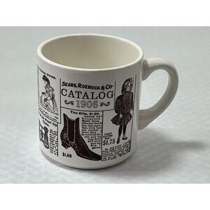 VTG Sears Roebuck Catalog Co. 1906 Coffee‎ Ceramic Mug USA